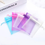 50pcs Organza Gifg Bags Wedding Party Favor Gift Bag Jewelry Pouches
