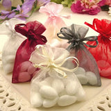 50pcs Organza Gifg Bags Wedding Party Favor Gift Bag Jewelry Pouches