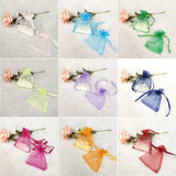 50pcs Organza Gift Bags 7x9 10x15 Wedding Party Decoration Candy Packaging