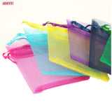50pcs Organza Gift Bags 7x9 10x15 Wedding Party Decoration Candy Packaging