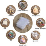 50pcs Organza Gift Bags Drawstring Party Bags 7x9 9x12