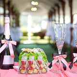 50pcs Organza Gift Bags Drawstring Party Bags 7x9 9x12