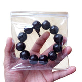 50pcs Clear PVC Zip Lock Bags for Jewelry Storage