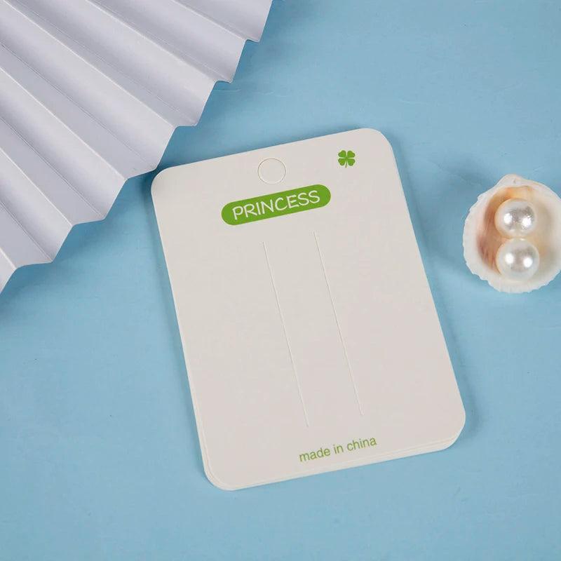 50pcs Hairpin Display Cards for Jewelry Packaging