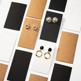 50pcs Earrings Display Stand Card for Ear Studs Storage Jewelry Organizer