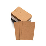 50pcs Keychain Display Cards with Self-Sealing Bags for Keyring Jewelry