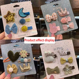 50pcs Pink Hairclips Hairpin Display Paper Cards Holder DIY Jewelry Packing