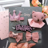50pcs Pink Hairclips Hairpin Display Paper Cards Holder DIY Jewelry Packing