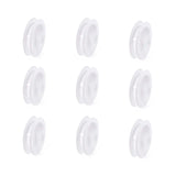 50pcs Plastic Empty Spools Wire Thread Bobbins Jewelry Tools 67x14mm