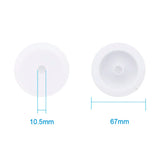 50pcs Plastic Empty Spools Wire Thread Bobbins Jewelry Tools 67x14mm