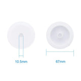 50pcs Plastic Empty Spools Wire Thread Bobbins Jewelry Tools 67x14mm