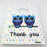 50pcs Plastic Small Pouches Bag 15x20cm for Jewelry Wedding Candy Gift Packing