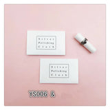 50pcs Silver Jewelry Cleaning Polishing Cloth Soft Clean Wipe