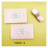 50pcs Silver Jewelry Cleaning Polishing Cloth Soft Clean Wipe