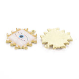 50pcs Square Alloy Enamel Charms Pendant Mix for DIY Bracelet Necklace