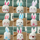 50pcs Rabbit Long Ear Sweets Bunny Carrot Goodie Bags