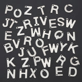 50pcs Stainless Steel A-Z Letter Alphabet Pendants Charms for DIY Jewelry
