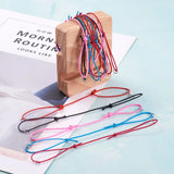 50pcs Random Mixed Elastic Cord DIY Bracelet Making w/ Jump Rings