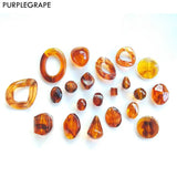 50pcs Resin Perforated Beads DIY Earrings Jewelry Accessories