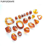 50pcs Resin Perforated Beads DIY Earrings Jewelry Accessories