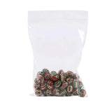 50pcs Retro Prayer Nepal Beads Red Coral Tibetan Loose Beads