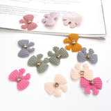 50pcs Rhinestone Flower Applique DIY Sewing Clothing Patches