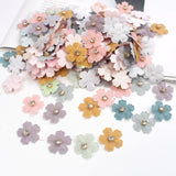 50pcs Rhinestone Flower Applique DIY Sewing Clothing Patches