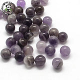 50pcs Round Natural & Synthetic Stone Beads, DIY Jewelry Making Beads 9~11mm