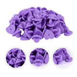 50pcs Heart Shape Rubber Pin Backs for Tie Tack Lapel Pin Holder Badges