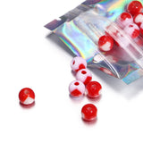 50pcs Self-Sealing Plastic Bags with Clear Window for Jewelry Packaging