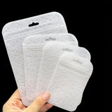 50pcs Small Plastic Bags 7*11cm 8.5*13cm Ziplock Bag with Hole