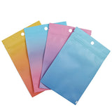 50pcs Smell Proof Laser Mylar Packaging Bag Resealable Holographic Zip Lock Bag