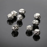 50pcs Tibetan Silver Spacer Beads 6X8mm for Jewelry Making