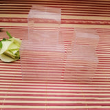 50pcs Square Transparent Box Gift Jewelry Box Plastic Storage Box for Gift
