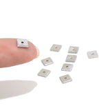 50pcs Stainless Steel 6x6mm Square Bead Spacer for DIY Jewelry Making