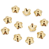 50pcs Stainless Steel Beads End Caps for Jewelry Making