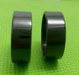 50pcs Men's 8mm Stainless Steel Wedding Band Rings Jewelry