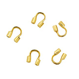 50pcs Stainless Steel Clasps Crimp Beads Covers Jewelry Making