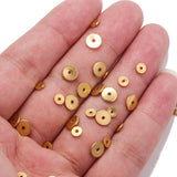 50pcs Stainless Steel Daisy Wheel Flower Charm Spacer Bead for Jewelry Making
