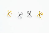 50pcs Stainless Steel Ear Cuff Earring Wrap Clip On Non Piercing Jewelry