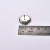 50pcs Stainless Steel Earring Studs Base 8 10 12 16mm DIY Earrings Blank Base