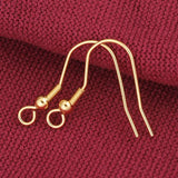 50pcs Stainless Steel Earrings Clasp Hook for Jewelry Making Supplies