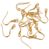 50pcs Stainless Steel Earrings Clasp Hook for Jewelry Making Supplies