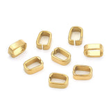 50pcs Stainless Steel Pendant Bails Charm Clasp DIY Plated Bail Jewelry