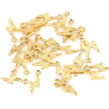 50pcs Stainless Steel Charms for Jewelry Making Lightning Bracelet