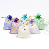 50pcs Stars & Moon Organza Sheer Gauze Element Jewelry Bags Wedding Gift Bags