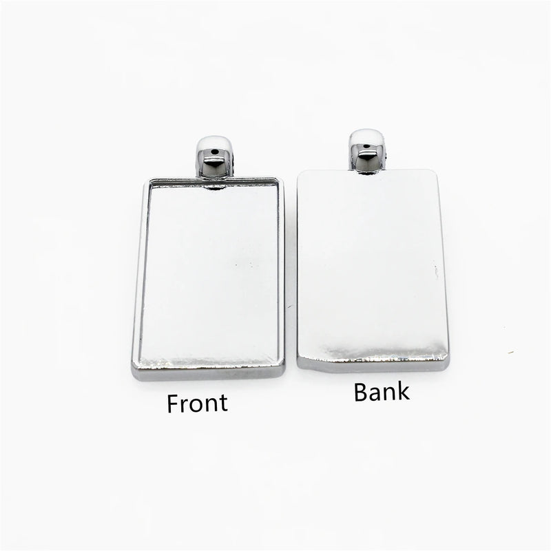 50pcs Alloy Pet Dog Cat Name Photo Picture Charms