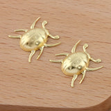 50pcs Copper Fly Insect Ladybugs Stamping Ornament Jewelry Findings