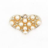 50pcs Colorful Heart Charms for Earrings Bracelet DIY Geometric Pendant