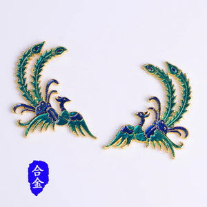 50pcs Sweet Phoenix Charm for Earrings Bracelet DIY Accessories